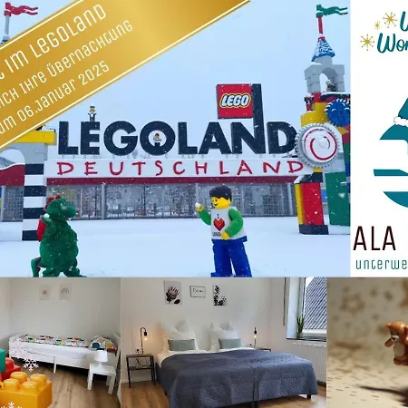 Ala Living Familien-glueck - Modernes Haus - Parkplaetze - 4 Schlafzimmer - 5min Legoland & Autobahn Holiday home Guenzburg